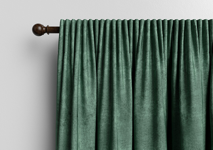 Florence Faux Suede, Fern Green - Made to Measure Curtains - Image 10